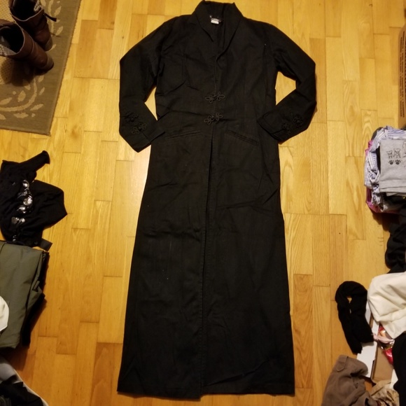 Lilith Matrix Gothic Vampire Hunter Trench Coat - Picture 7 of 7